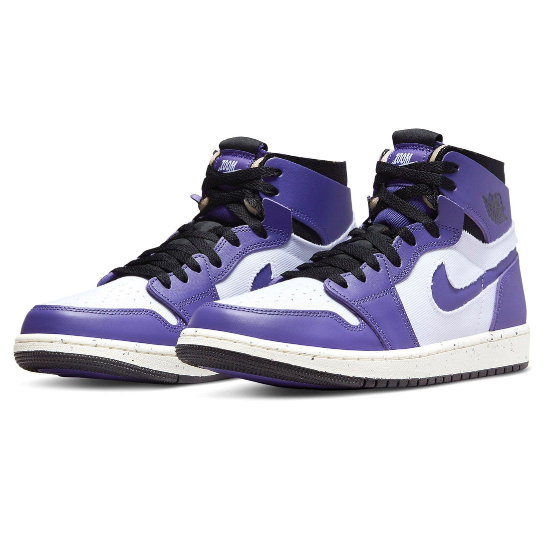 Air Jordan 1 High Zoom Comfort 'Crater Purple'- Streetwear Fashion - lacezy.com