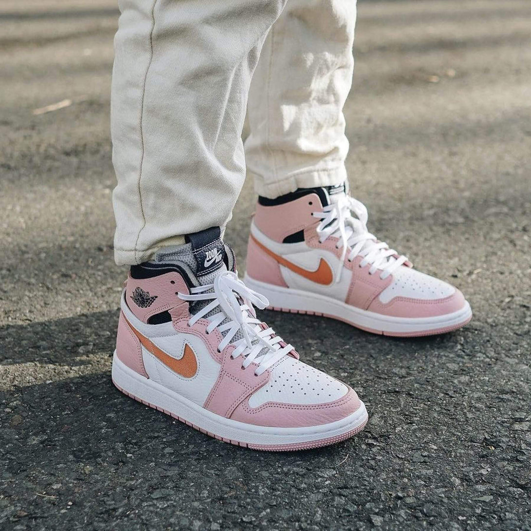 Air Jordan 1 High Zoom Wmns 'Pink Glaze'- Streetwear Fashion - lacezy.com