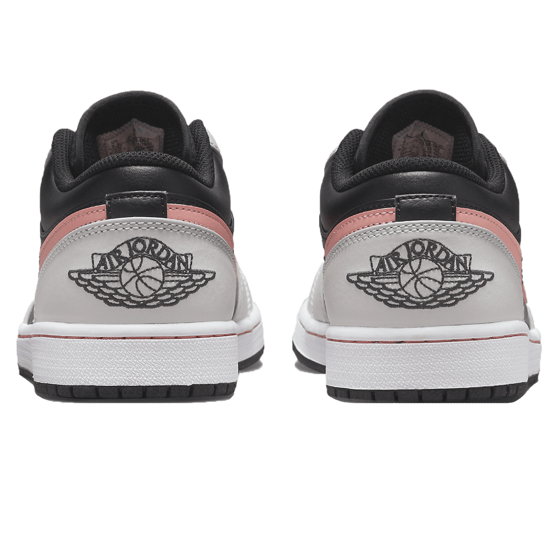 Air Jordan 1 Low 'Black Grey Pink'- Streetwear Fashion - lacezy.com