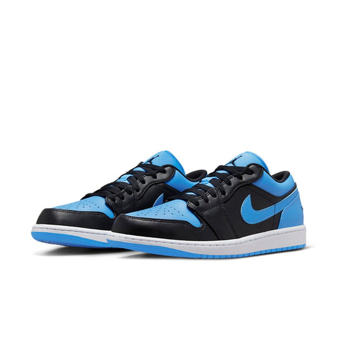 Air Jordan 1 Low 'Black University Blue'- Streetwear Fashion - lacezy.com