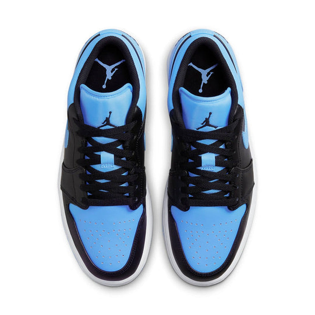 Air Jordan 1 Low 'Black University Blue'- Streetwear Fashion - lacezy.com