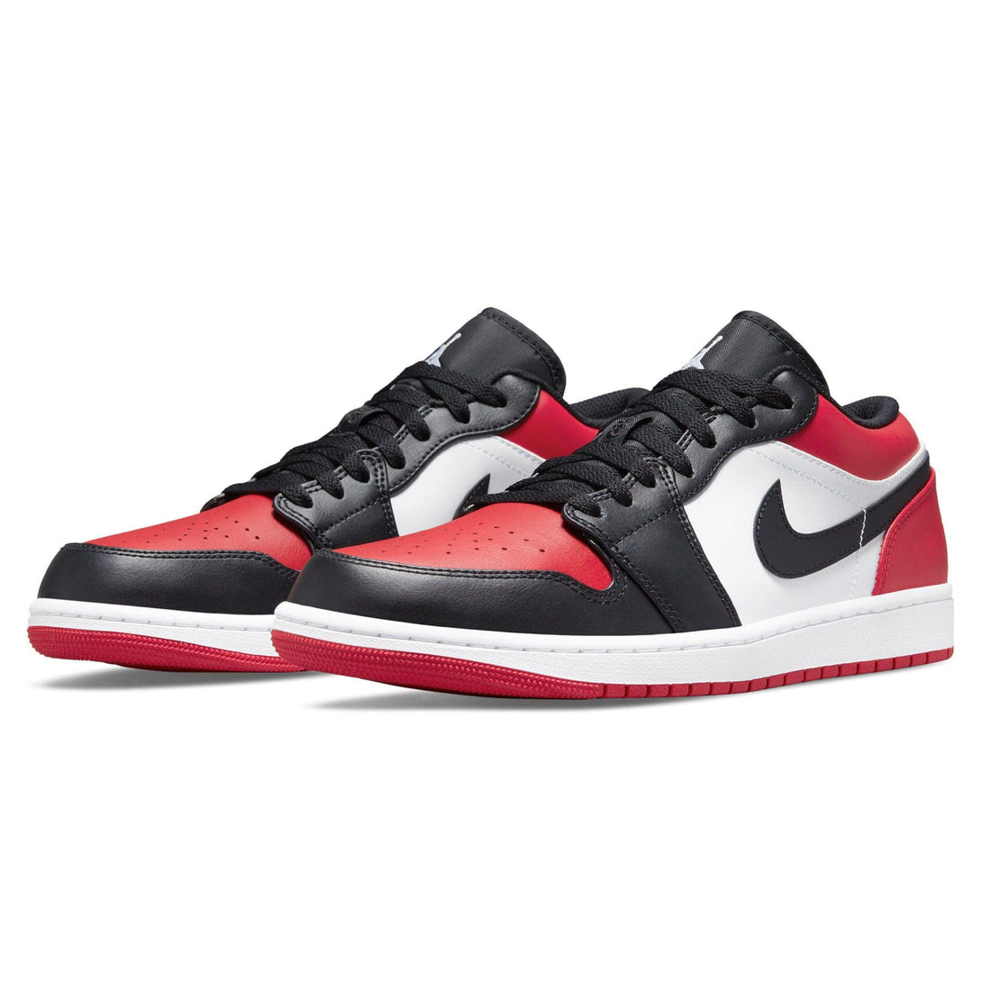 Air Jordan 1 Low 'Bred Toe'- Streetwear Fashion - lacezy.com