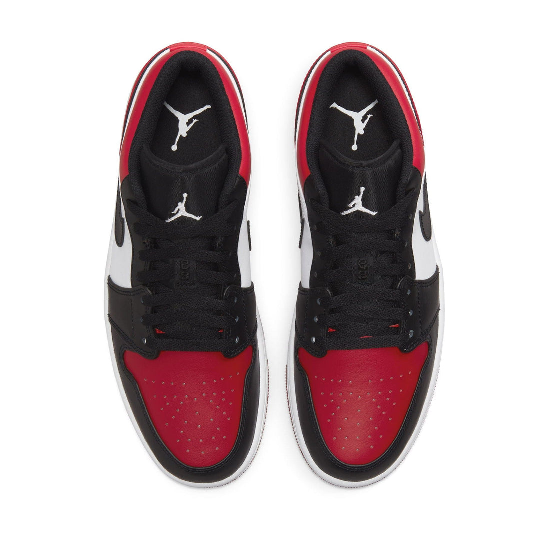 Air Jordan 1 Low 'Bred Toe'- Streetwear Fashion - lacezy.com