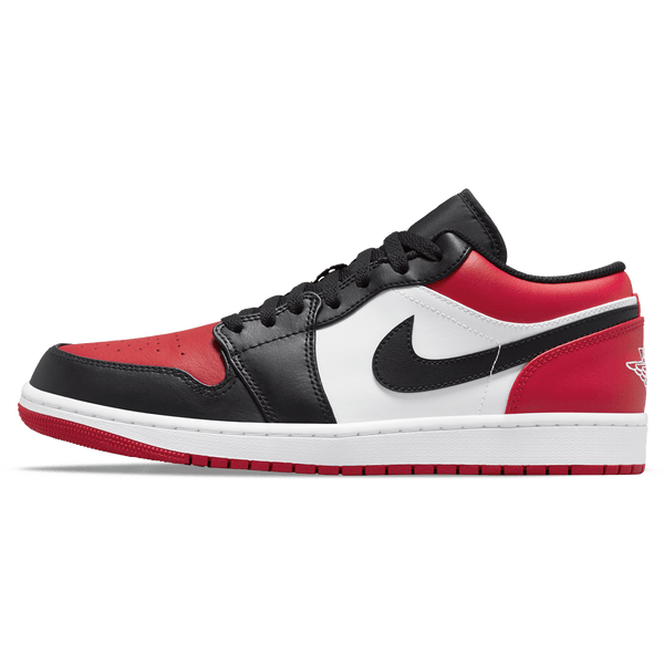 Air Jordan 1 Low 'Bred Toe'- Streetwear Fashion - lacezy.com