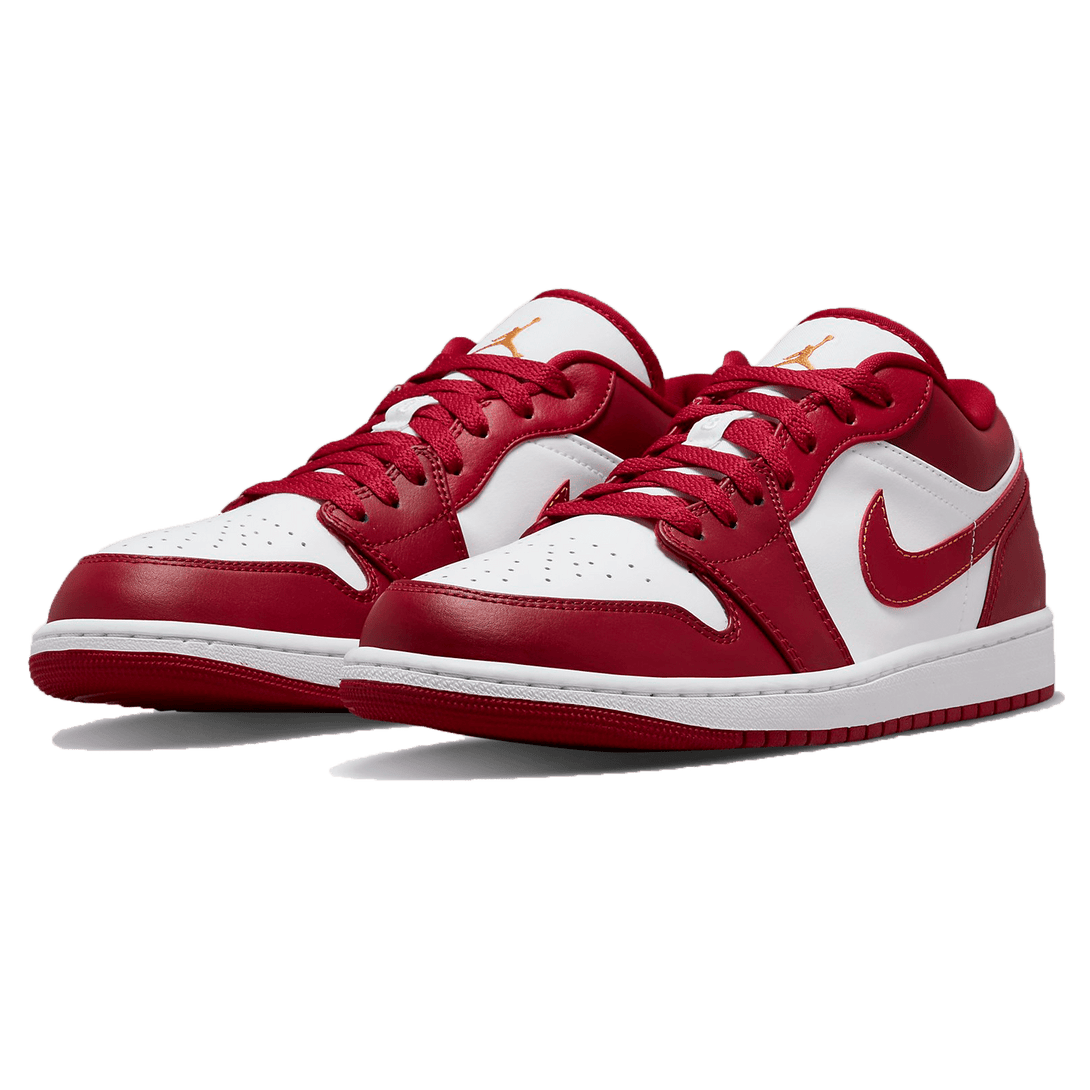 Air Jordan 1 Low Cardinal Red- Streetwear Fashion - lacezy.com