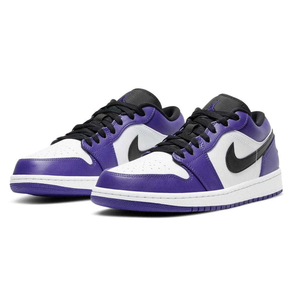 Air Jordan 1 Low 'Court Purple'- Streetwear Fashion - lacezy.com