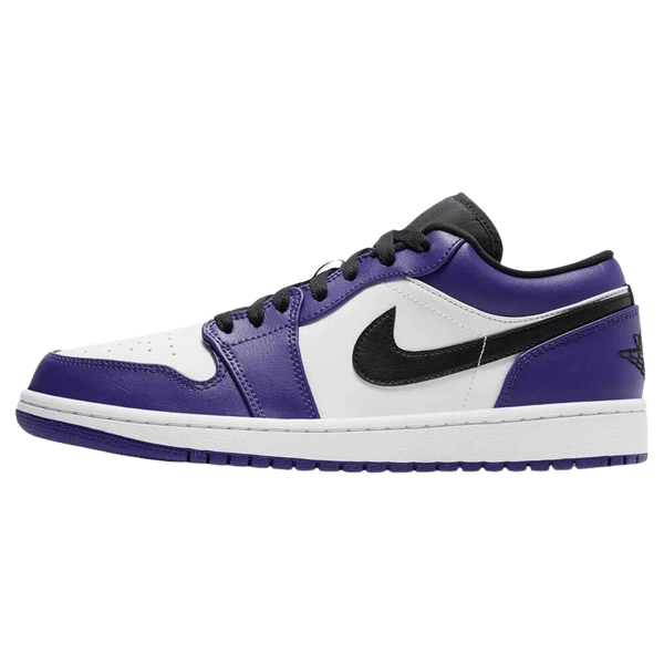 Air Jordan 1 Low 'Court Purple'- Streetwear Fashion - lacezy.com