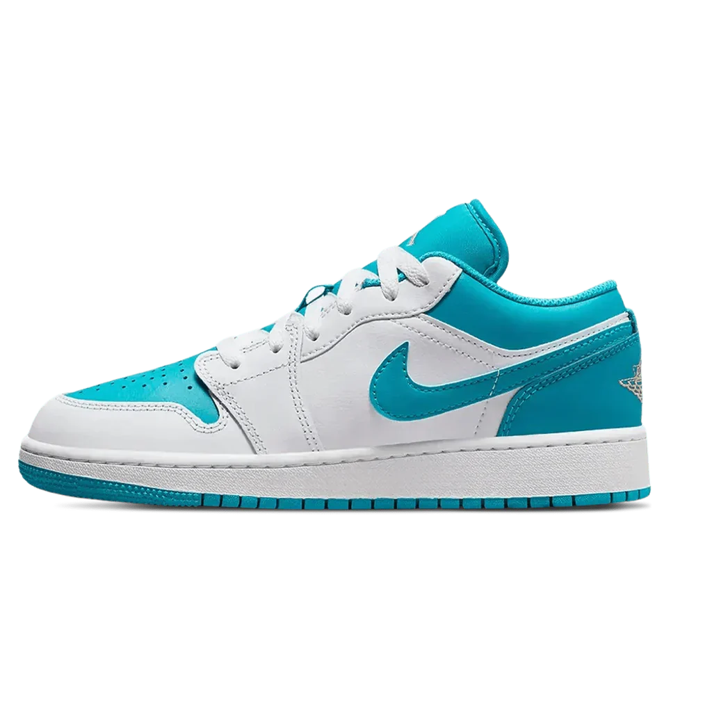 Air Jordan 1 Low GS 'Aquatone'- Streetwear Fashion - lacezy.com