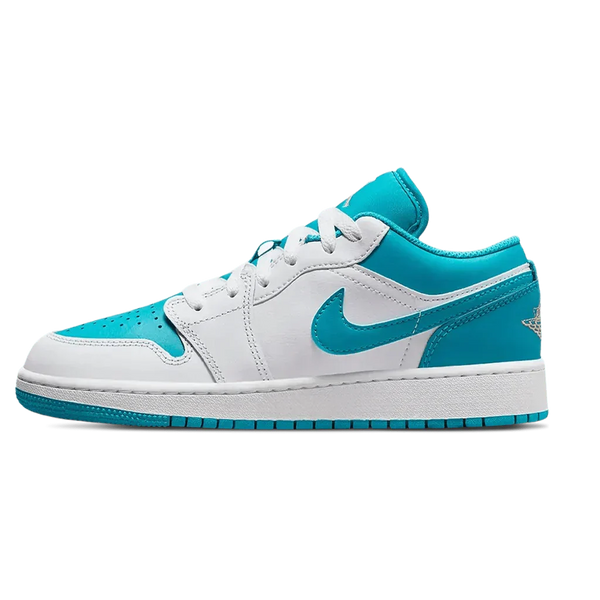 Air Jordan 1 Low GS 'Aquatone'- Streetwear Fashion - lacezy.com