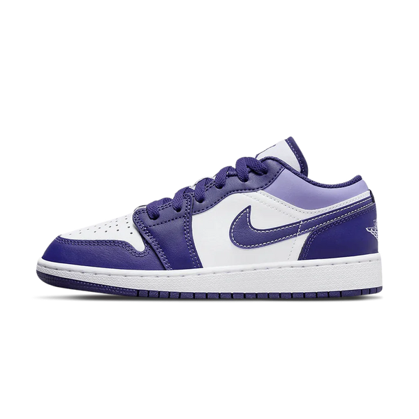 Air Jordan 1 Low GS 'Blueberry'- Streetwear Fashion - lacezy.com