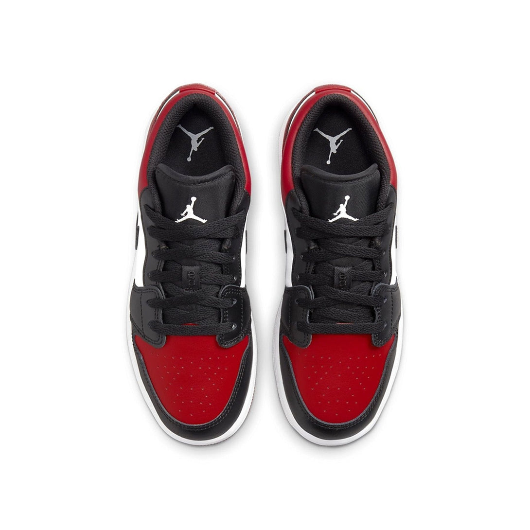 Air Jordan 1 Low GS 'Bred Toe'- Streetwear Fashion - lacezy.com