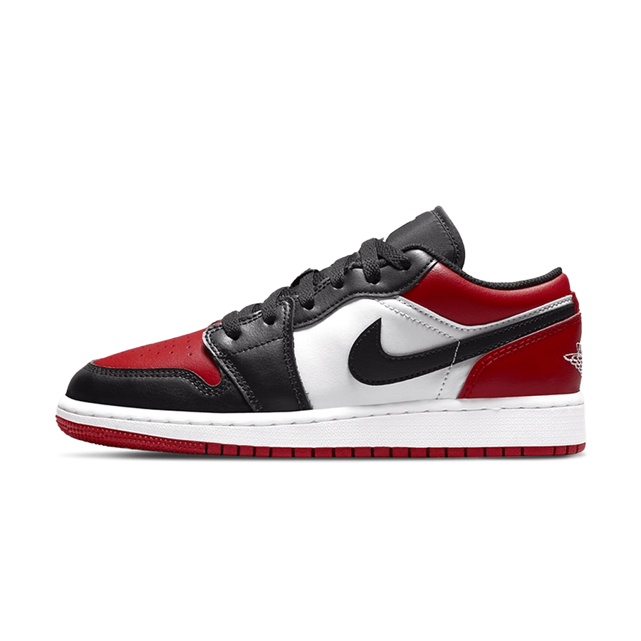 Air Jordan 1 Low GS 'Bred Toe'- Streetwear Fashion - lacezy.com