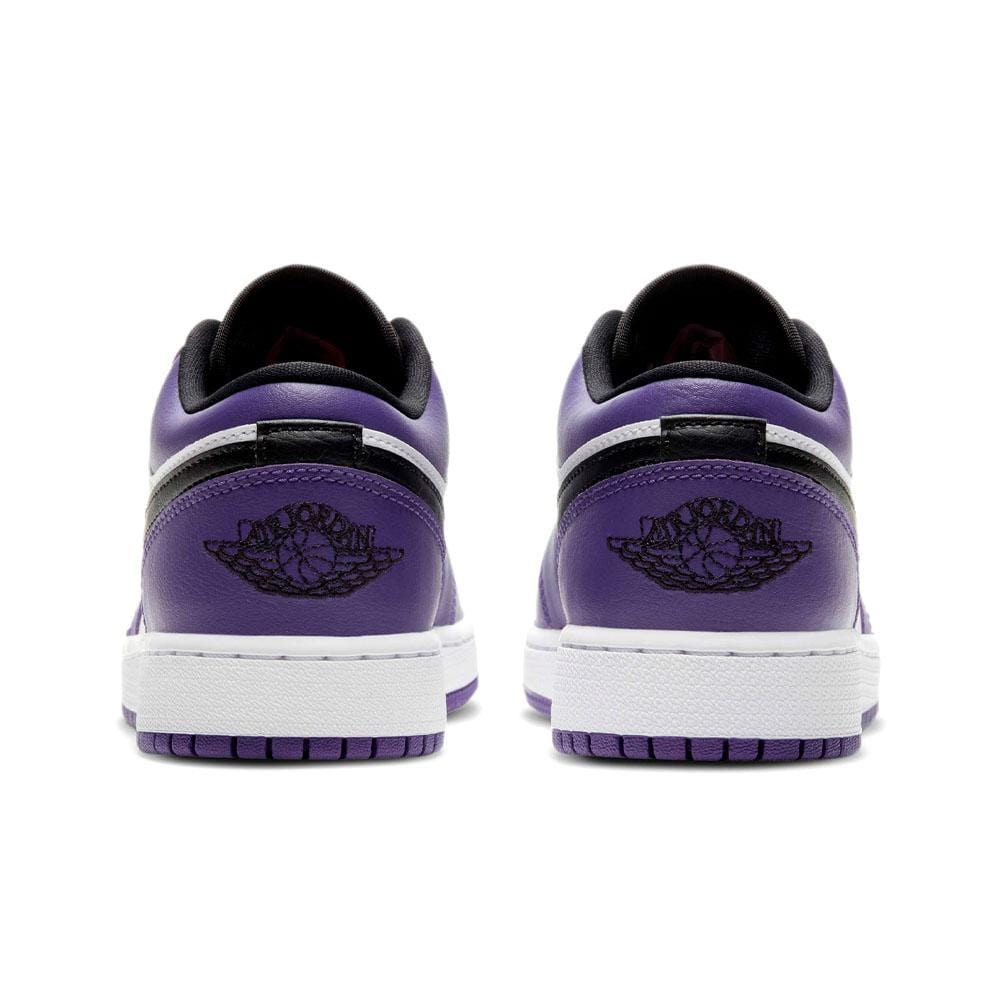 Air Jordan 1 Low GS "Court Purple White"- Streetwear Fashion - lacezy.com