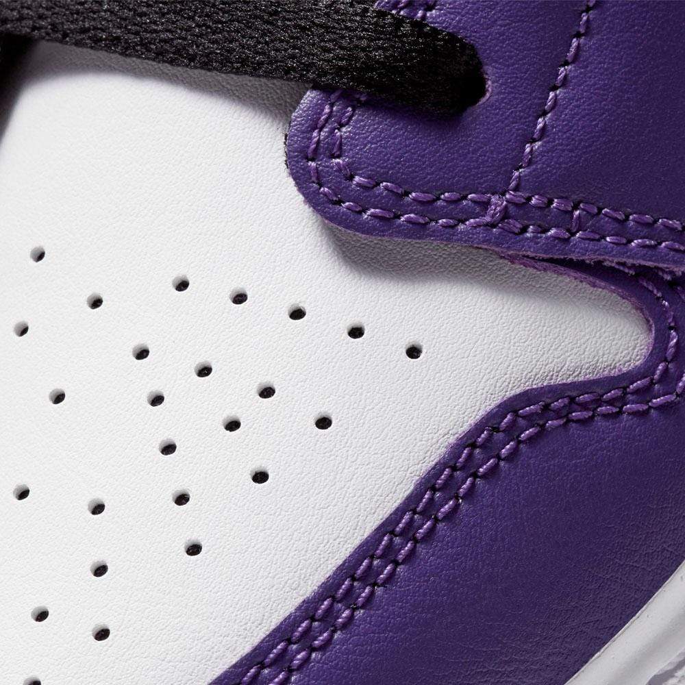 Air Jordan 1 Low GS "Court Purple White"- Streetwear Fashion - lacezy.com