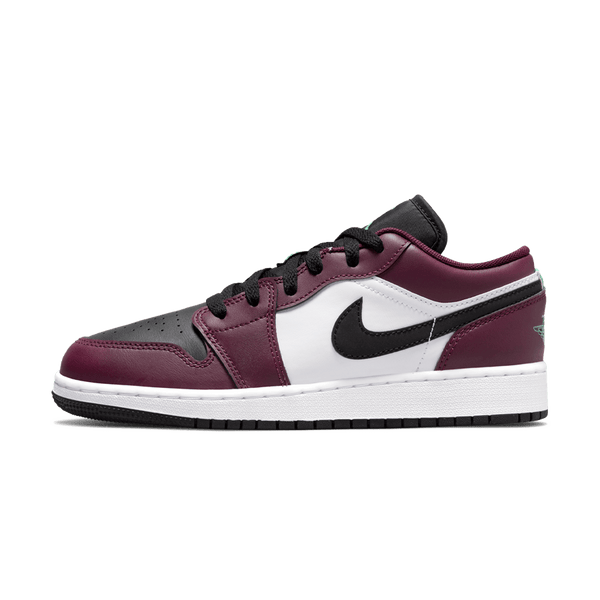 Air Jordan 1 Low GS 'Dark Beetroot Roma Green'- Streetwear Fashion - lacezy.com