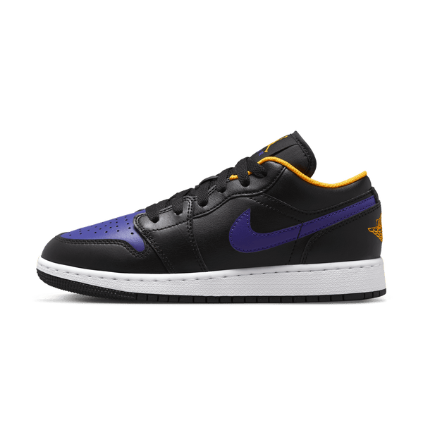 Air Jordan 1 Low GS 'Lakers'- Streetwear Fashion - lacezy.com