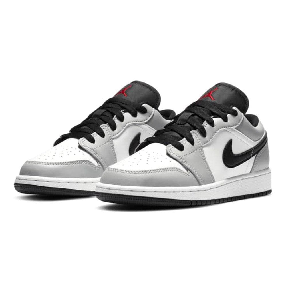 Air Jordan 1 Low GS 'Light Smoke Grey'- Streetwear Fashion - lacezy.com