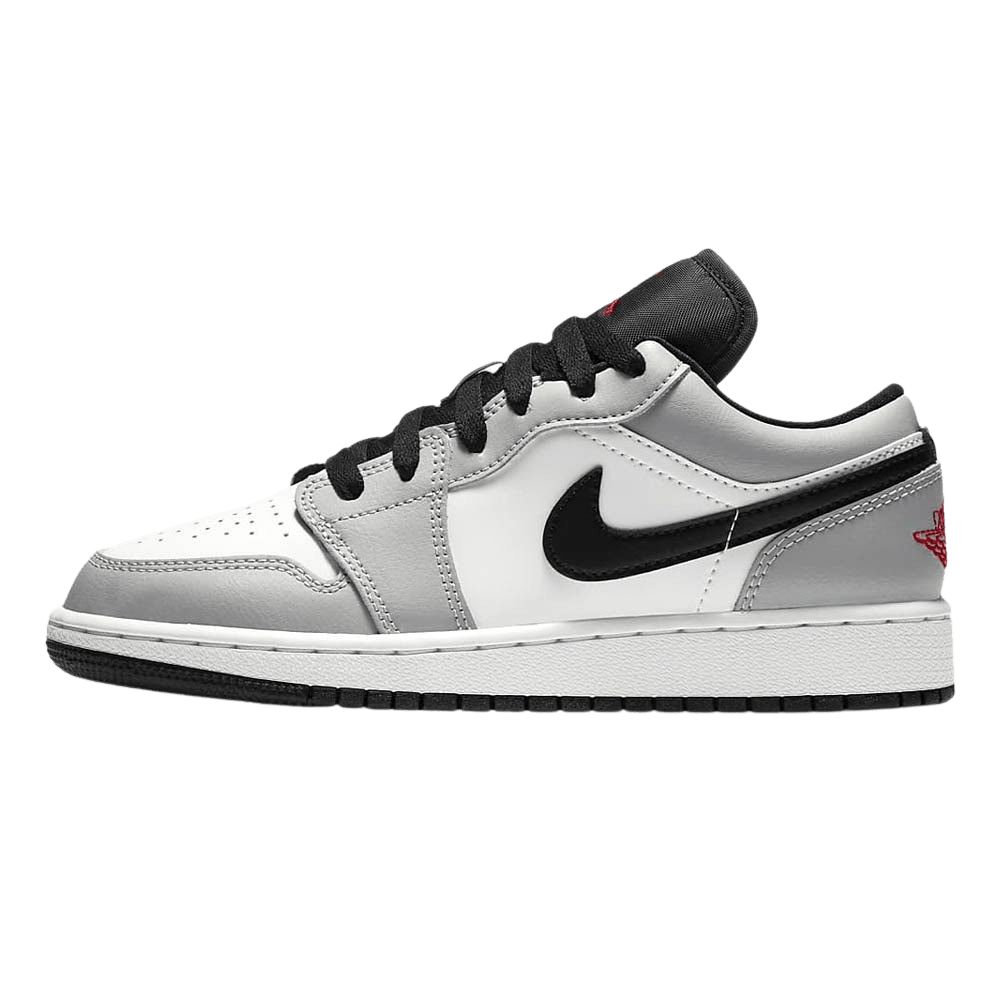 Air Jordan 1 Low GS 'Light Smoke Grey'- Streetwear Fashion - lacezy.com