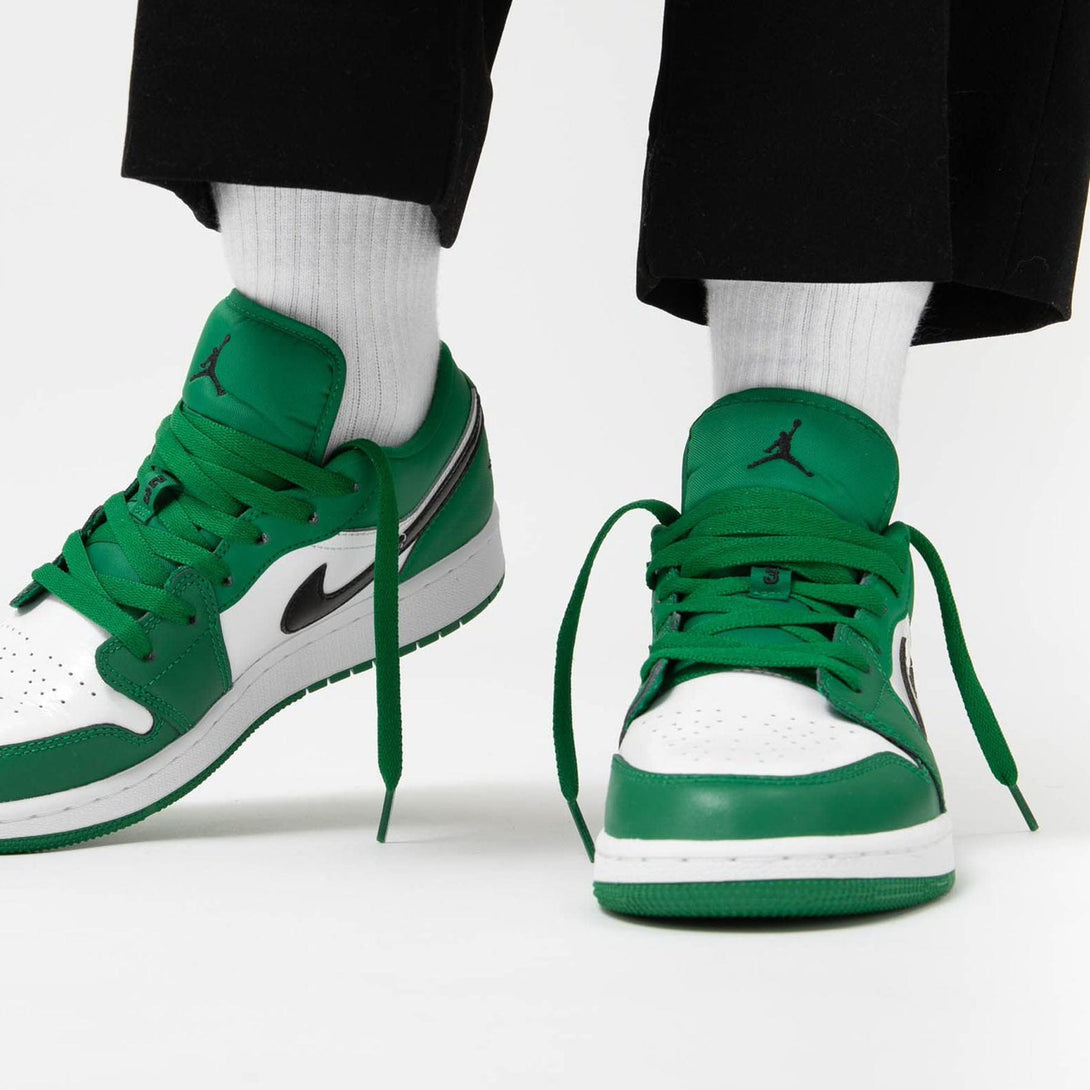 Air Jordan 1 Low GS 'Pine Green'- Streetwear Fashion - lacezy.com