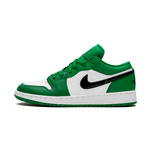 Air Jordan 1 Low GS 'Pine Green'- Streetwear Fashion - lacezy.com