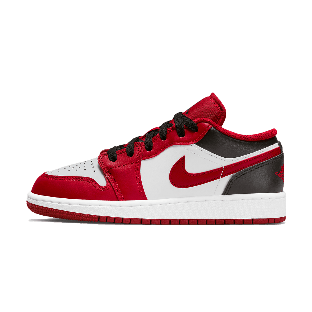 Air Jordan 1 Low GS 'Reverse Black Toe'- Streetwear Fashion - lacezy.com