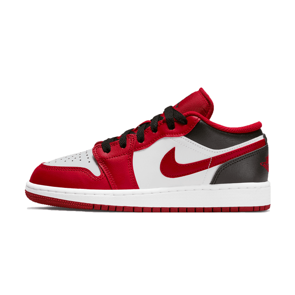 Air Jordan 1 Low GS 'Reverse Black Toe'- Streetwear Fashion - lacezy.com