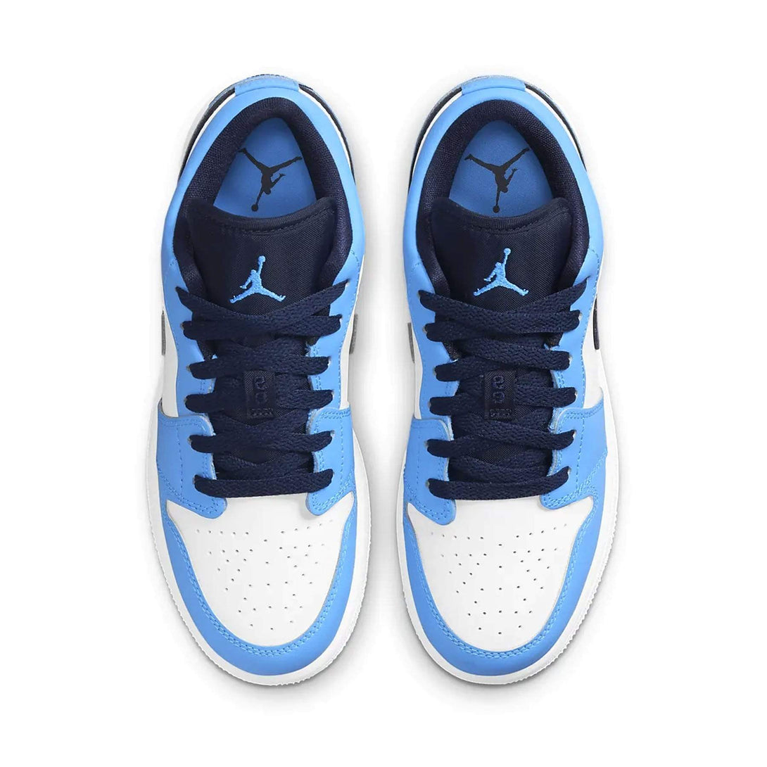 Air Jordan 1 Low GS 'UNC'- Streetwear Fashion - lacezy.com