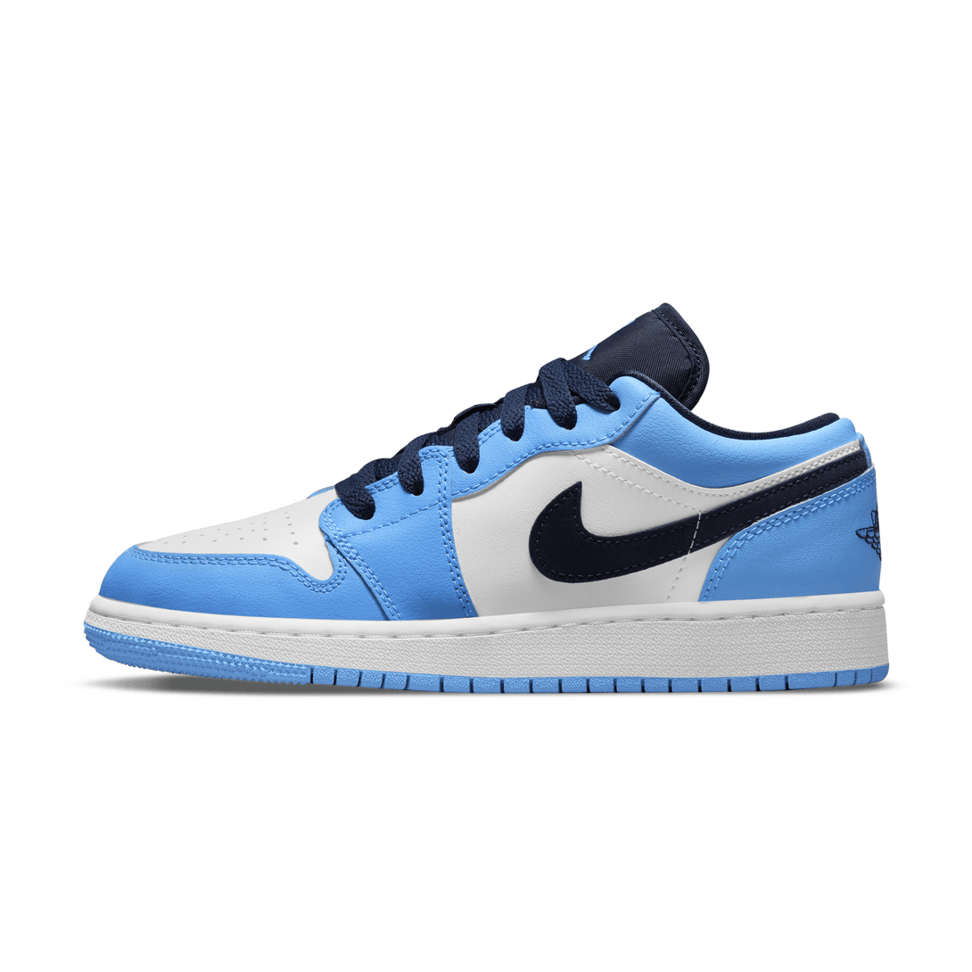 Air Jordan 1 Low GS 'UNC'- Streetwear Fashion - lacezy.com