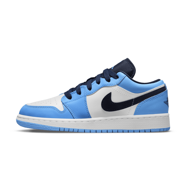 Air Jordan 1 Low GS 'UNC'- Streetwear Fashion - lacezy.com