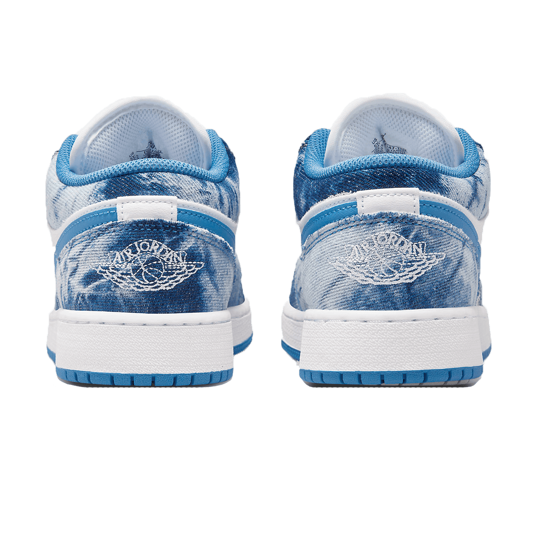 Air Jordan 1 Low GS 'Washed Denim'- Streetwear Fashion - lacezy.com