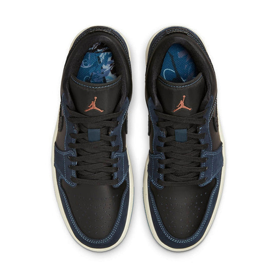 Air Jordan 1 Low 'Midnight Navy' Wmns- Streetwear Fashion - lacezy.com