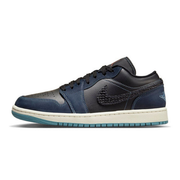 Air Jordan 1 Low 'Midnight Navy' Wmns- Streetwear Fashion - lacezy.com