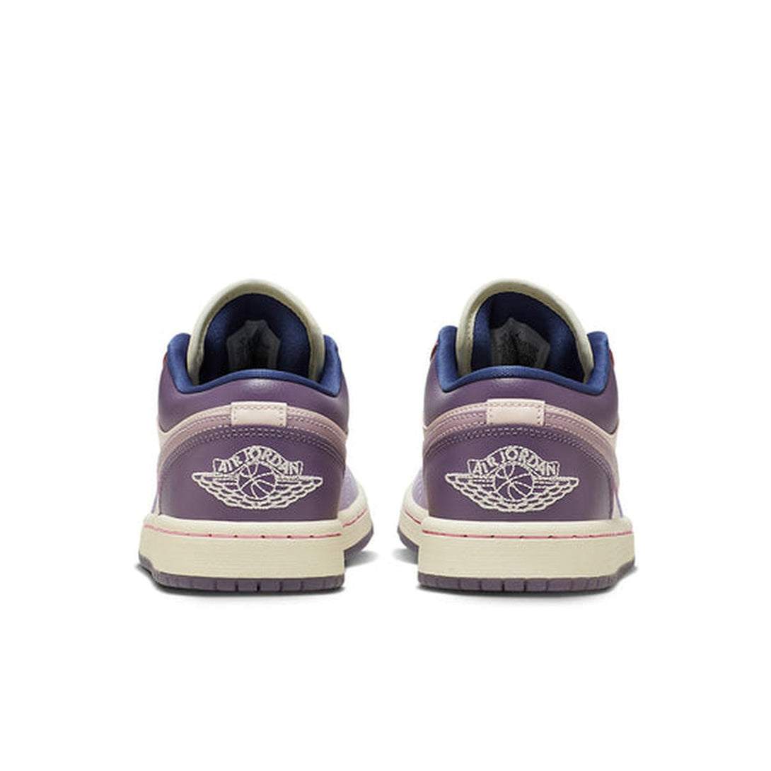 Air Jordan 1 Low 'Pastel Plum'- Streetwear Fashion - lacezy.com