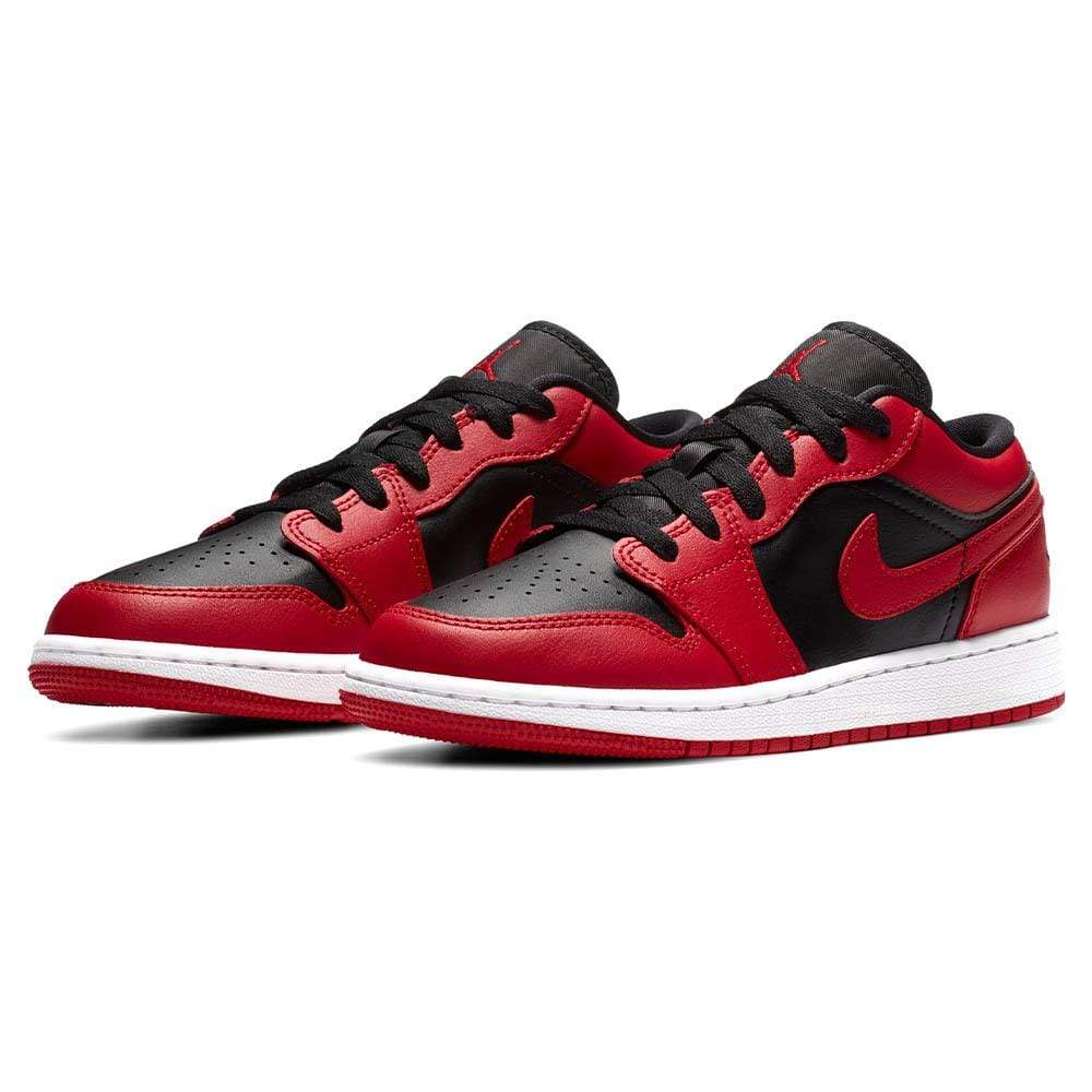 Air Jordan 1 Low Reverse Bred- Streetwear Fashion - lacezy.com