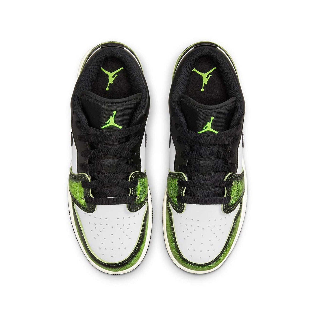 Air Jordan 1 Low SE GS Electric Green- Streetwear Fashion - lacezy.com