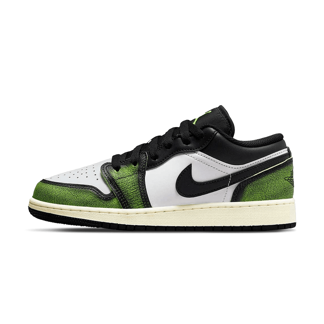 Air Jordan 1 Low SE GS Electric Green- Streetwear Fashion - lacezy.com