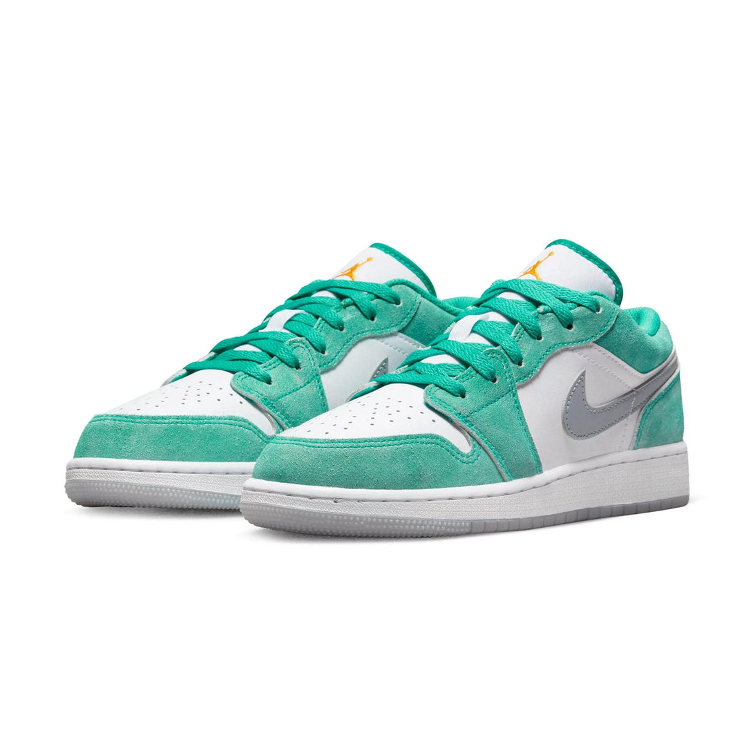 Air Jordan 1 Low SE GS 'New Emerald'- Streetwear Fashion - lacezy.com