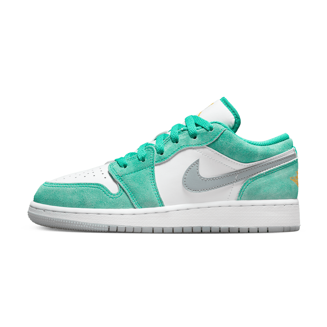 Air Jordan 1 Low SE GS 'New Emerald'- Streetwear Fashion - lacezy.com