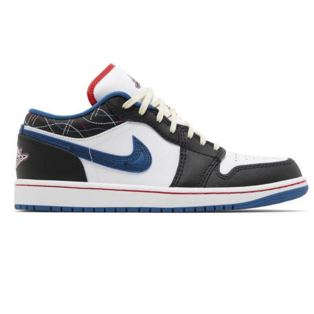 Air Jordan 1 Low SE Industrial Blue- Streetwear Fashion - lacezy.com