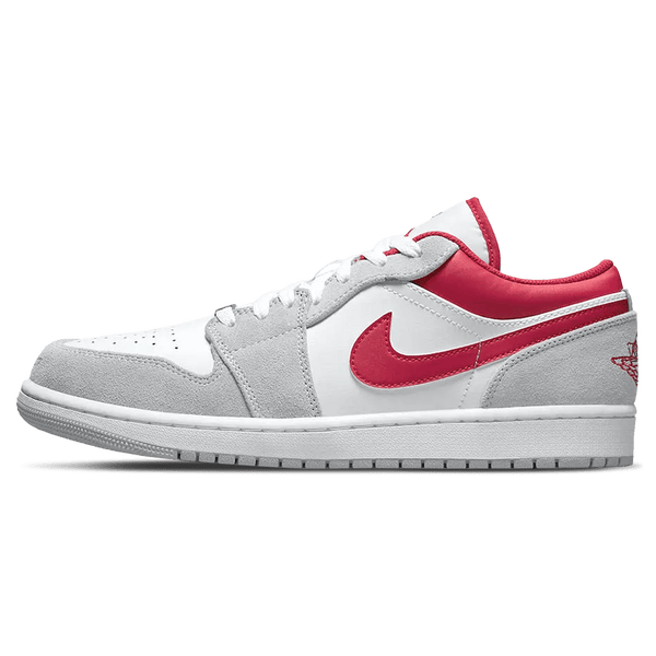 Air Jordan 1 Low SE 'Light Smoke Grey Gym Red'- Streetwear Fashion - lacezy.com