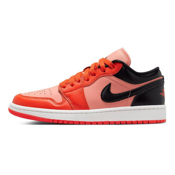 Air Jordan 1 Low SE 'Rush Orange Black- Streetwear Fashion - lacezy.com