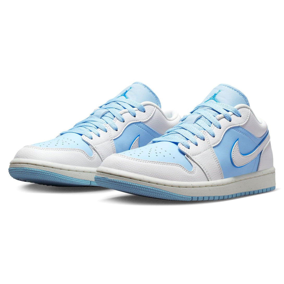 Air Jordan 1 Low SE Wmns 'Reverse Ice Blue'- Streetwear Fashion - lacezy.com