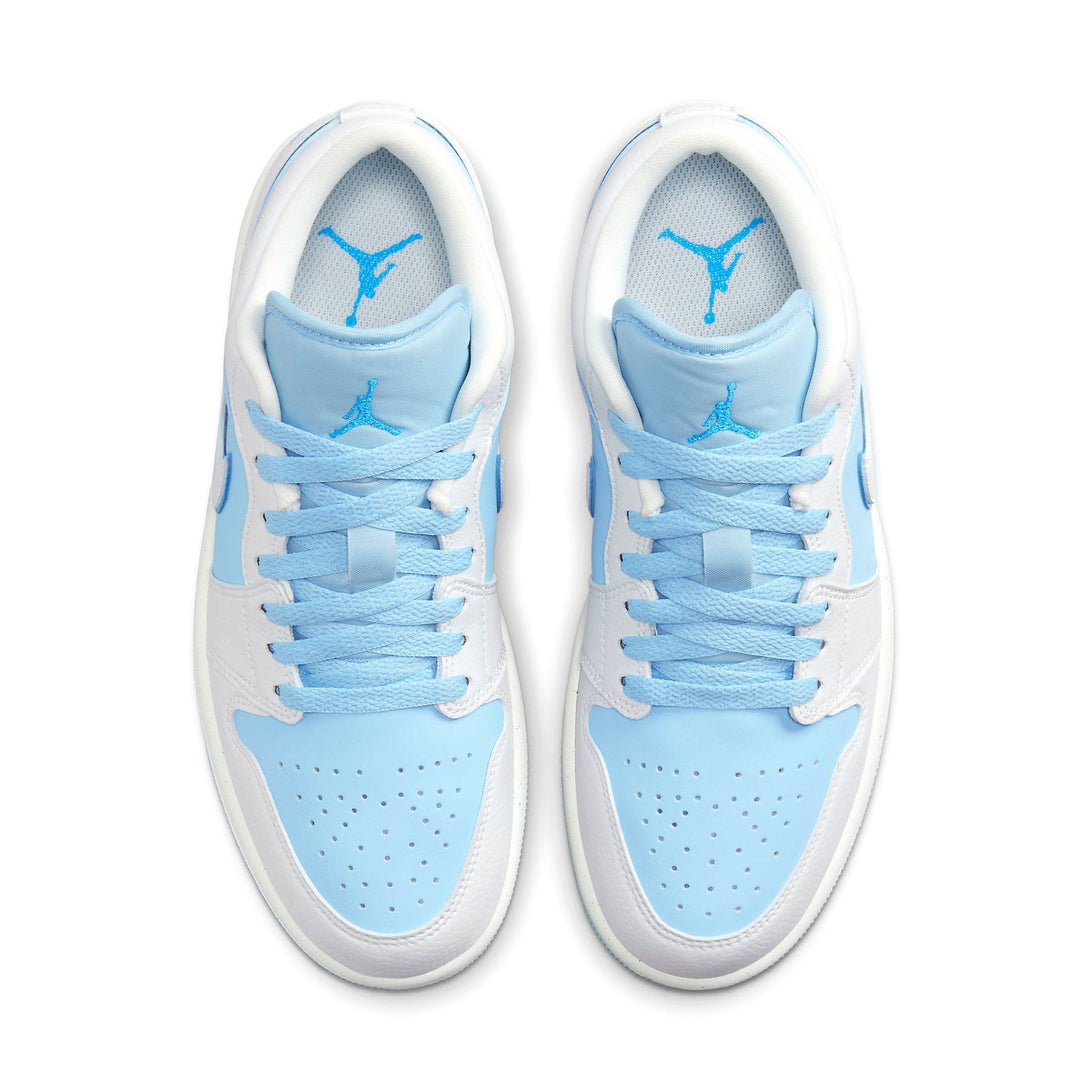 Air Jordan 1 Low SE Wmns 'Reverse Ice Blue'- Streetwear Fashion - lacezy.com