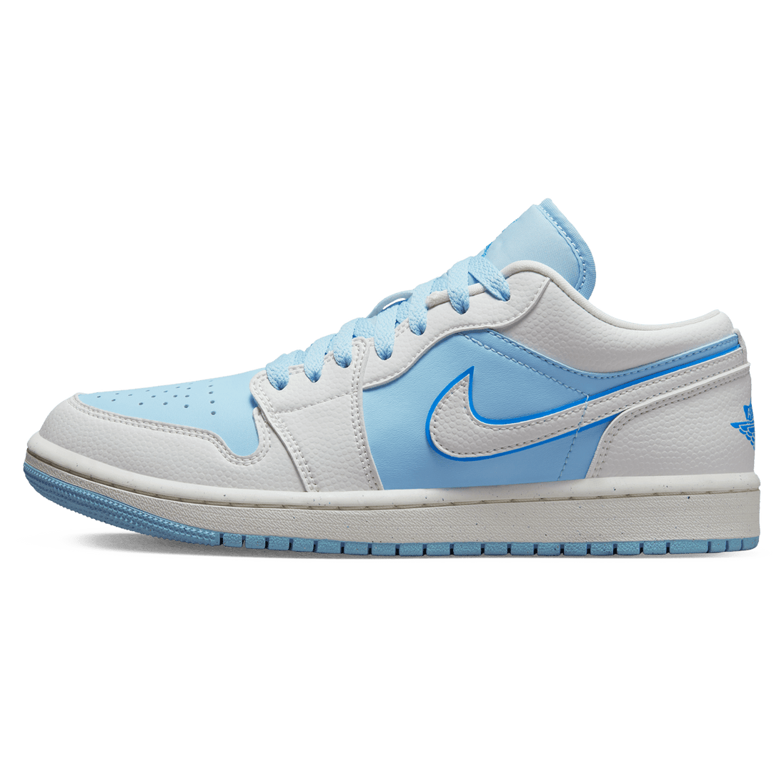 Air Jordan 1 Low SE Wmns 'Reverse Ice Blue'- Streetwear Fashion - lacezy.com