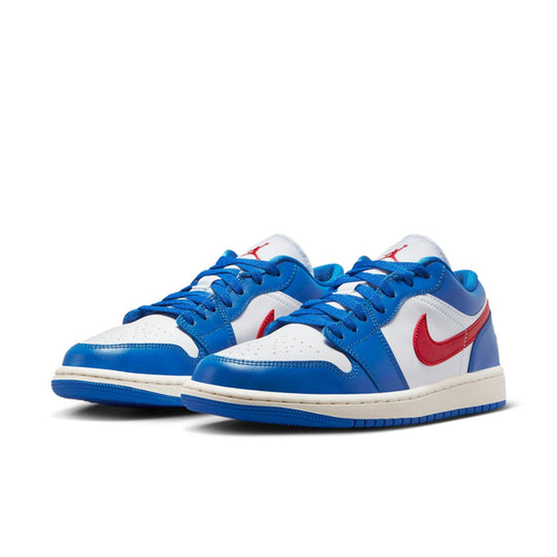 Air Jordan 1 Low 'Sport Blue Gym Red' Wmns- Streetwear Fashion - lacezy.com