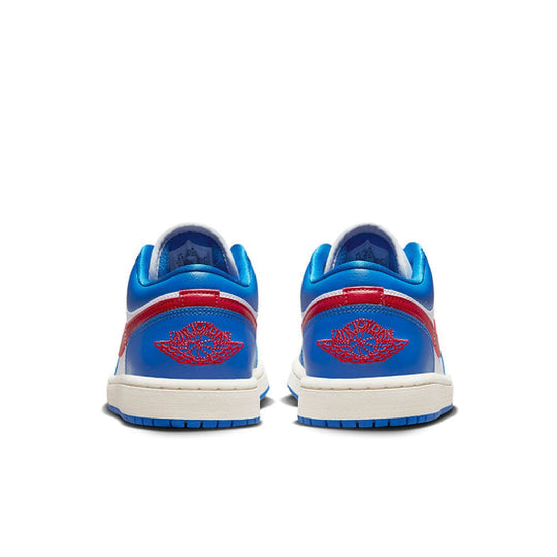 Air Jordan 1 Low 'Sport Blue Gym Red' Wmns- Streetwear Fashion - lacezy.com