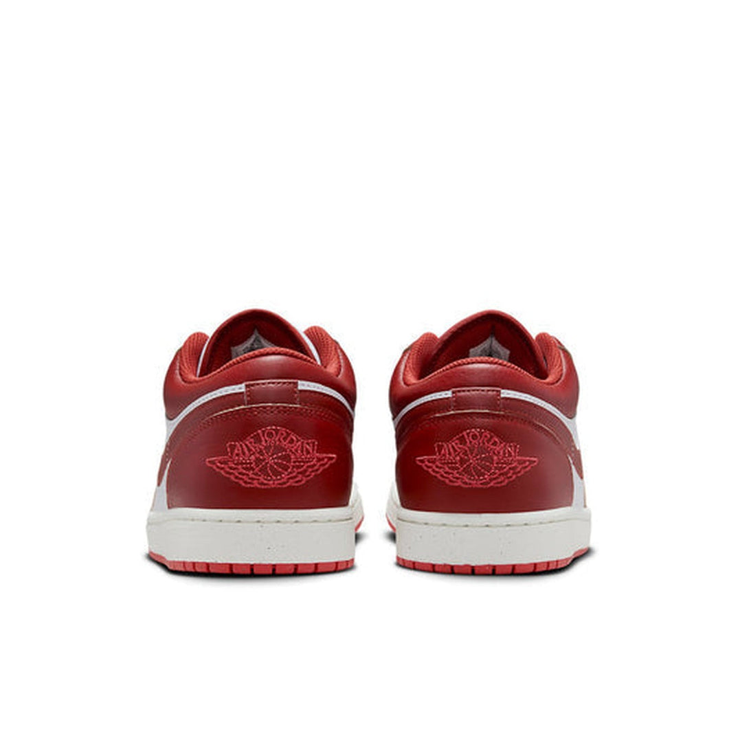 Air Jordan 1 Low 'White Dune Red'- Streetwear Fashion - lacezy.com