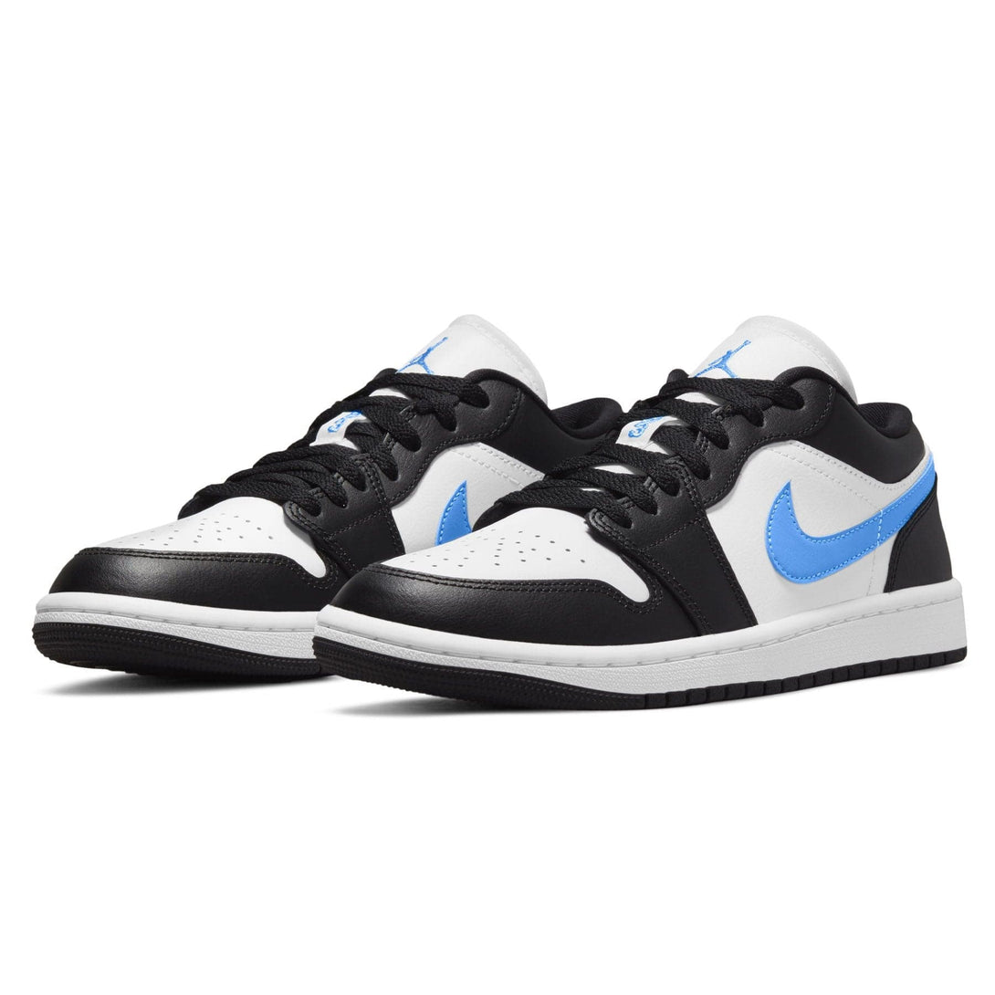 Air Jordan 1 Low Wmns 'Black University Blue'- Streetwear Fashion - lacezy.com