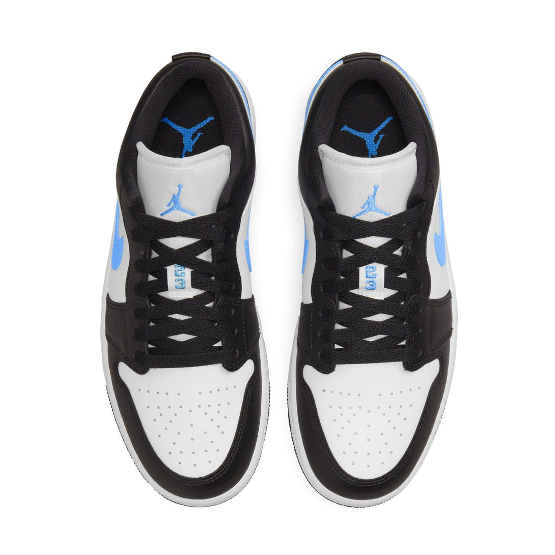 Air Jordan 1 Low Wmns 'Black University Blue'- Streetwear Fashion - lacezy.com