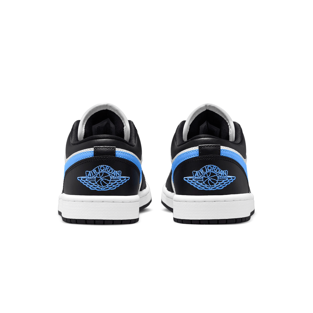 Air Jordan 1 Low Wmns 'Black University Blue'- Streetwear Fashion - lacezy.com